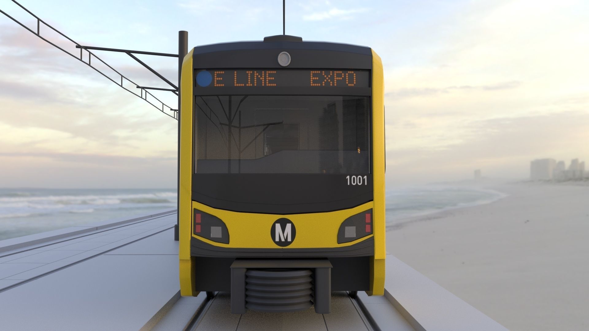  Kinkisharyo P3010 Expo Line LA Metro 3D model 3D model_4