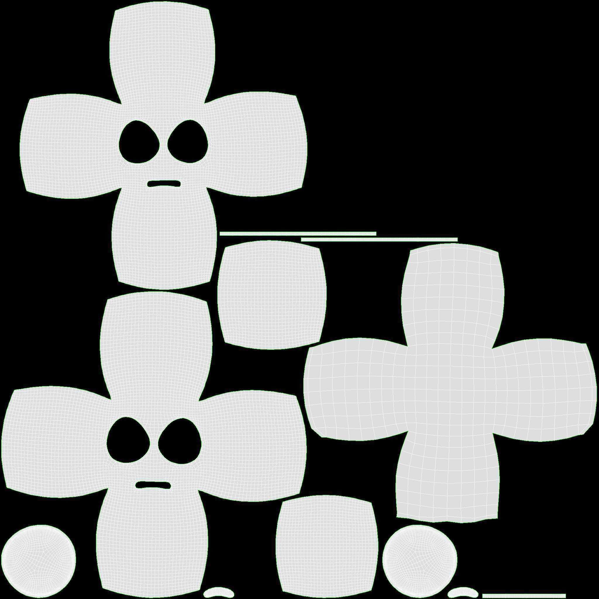 Emoji 035 Astonished with protruding eyes 3D model_6