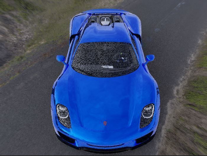 porsche  918 spyder Free low-poly 3D model_6