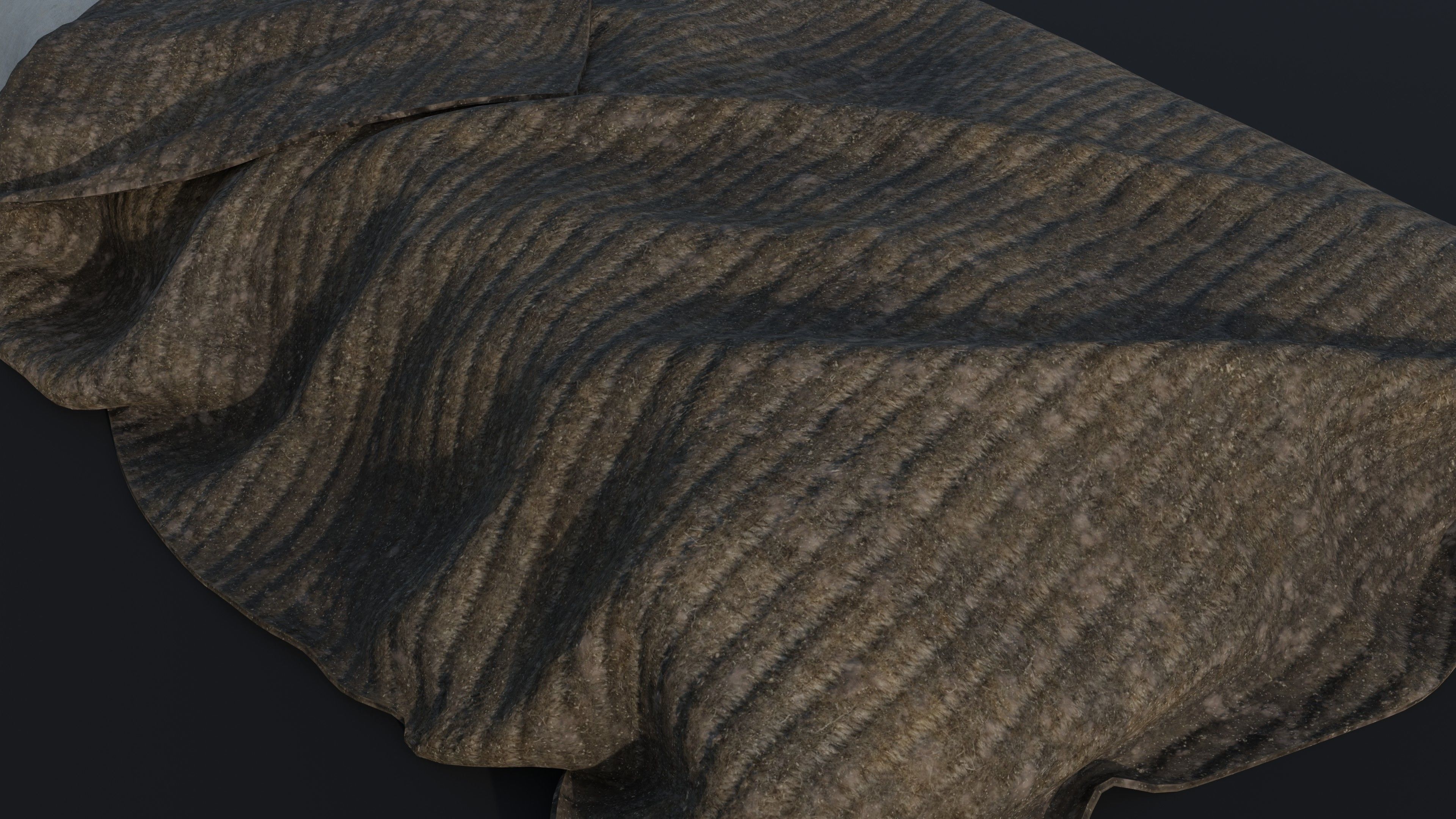 Mattress - Old Bed - Jergon 3D model_3