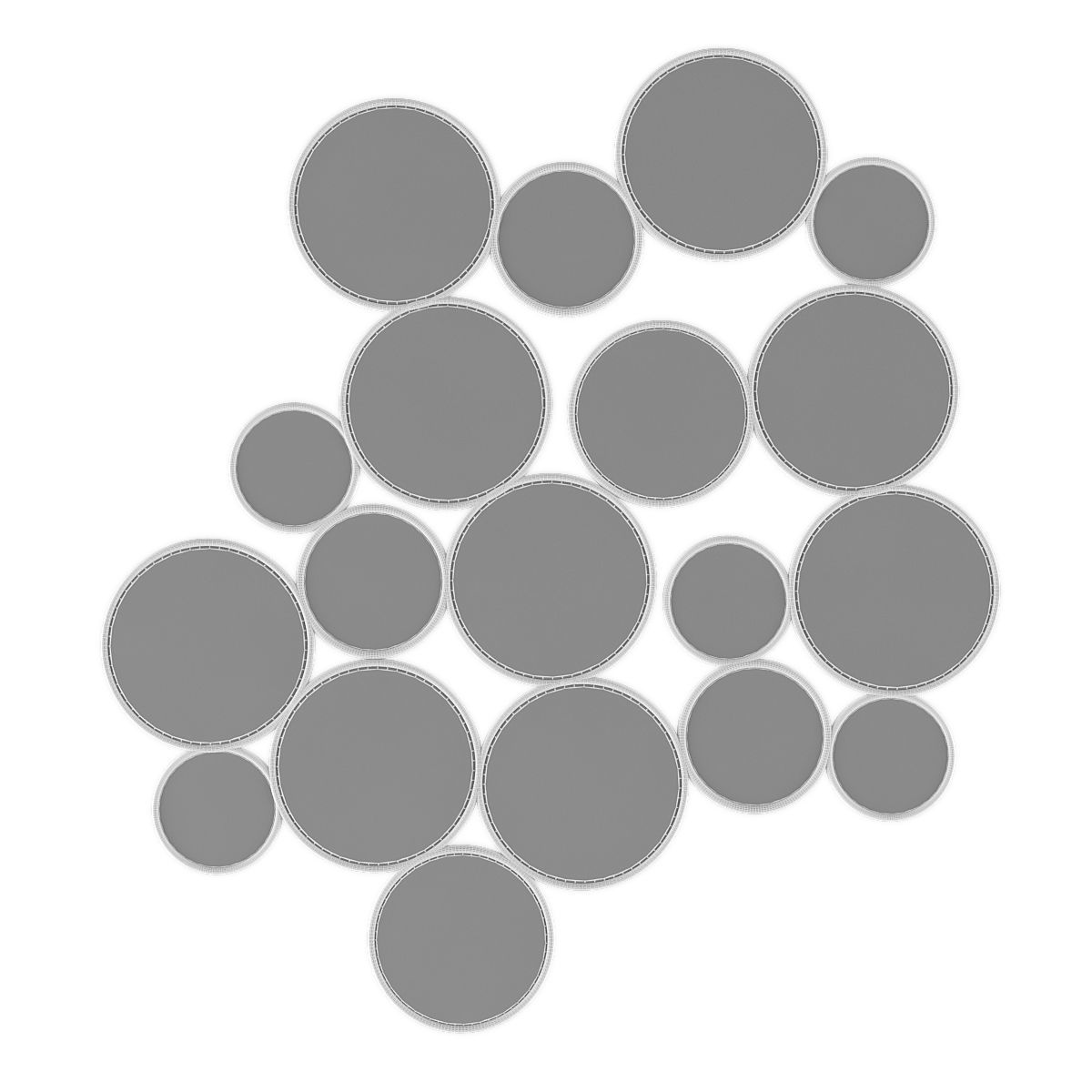 Mirrors 05 Low-poly 3D model_1