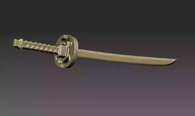 japanese swords - ninja sword 3D print model