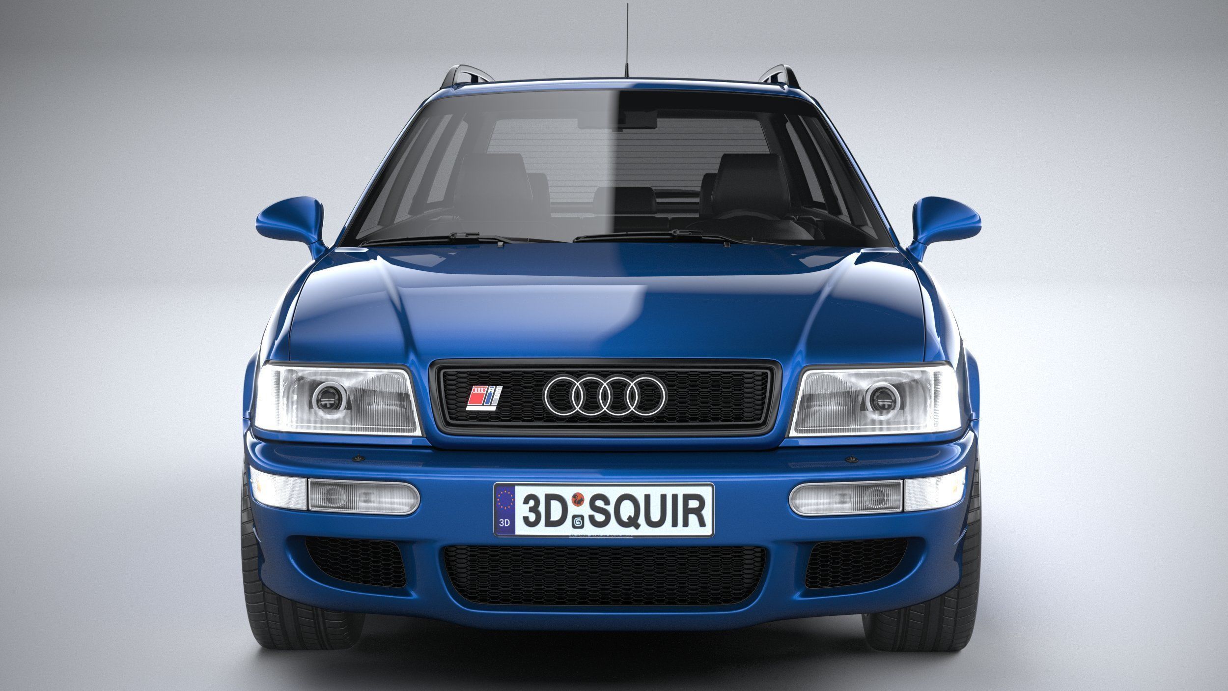 Audi RS2 Avant 1994 3D model_13