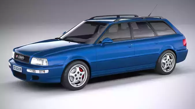 Audi RS2 Avant 1994 3D model