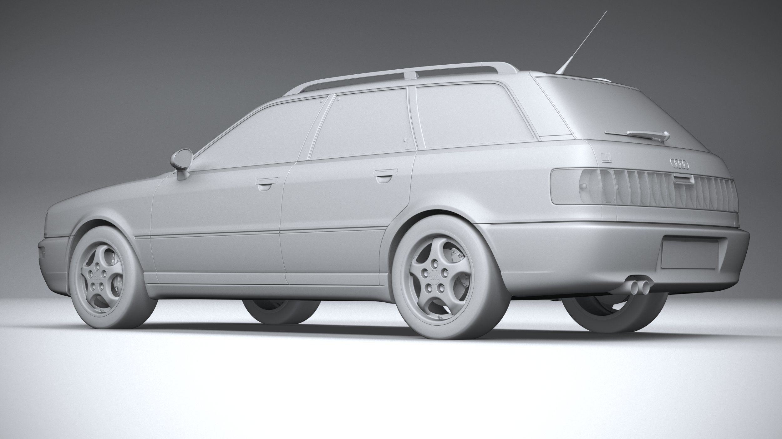 Audi RS2 Avant 1994 3D model_21
