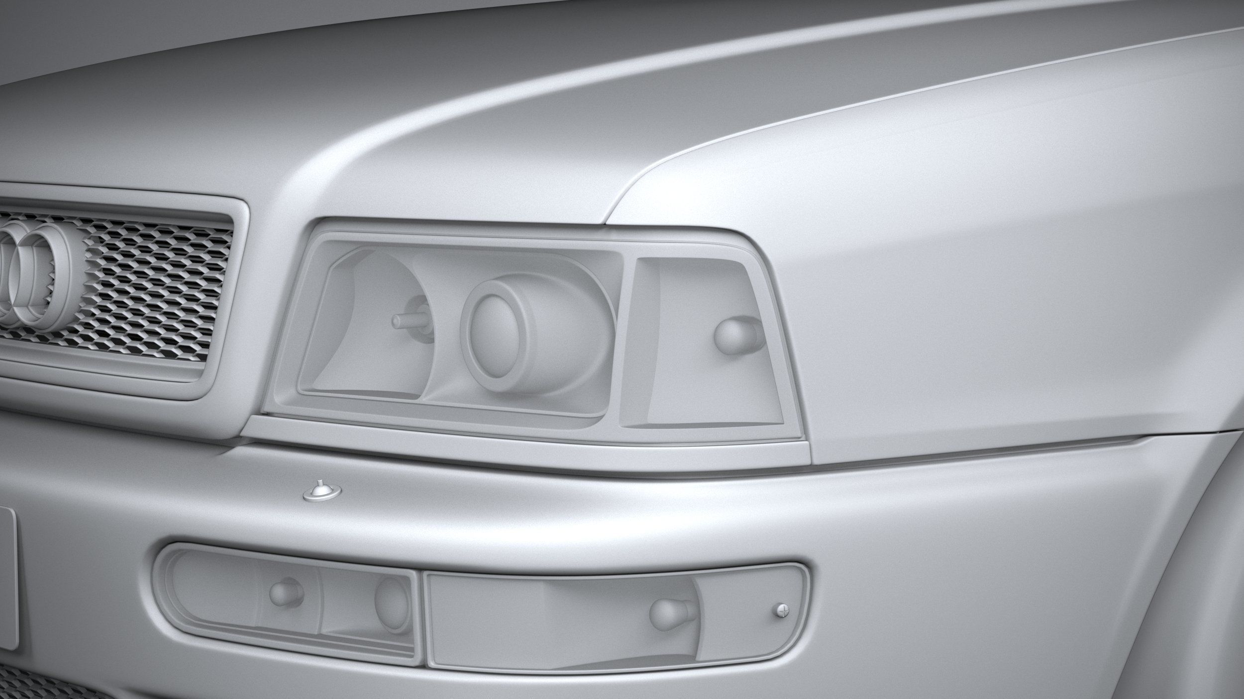 Audi RS2 Avant 1994 3D model_23