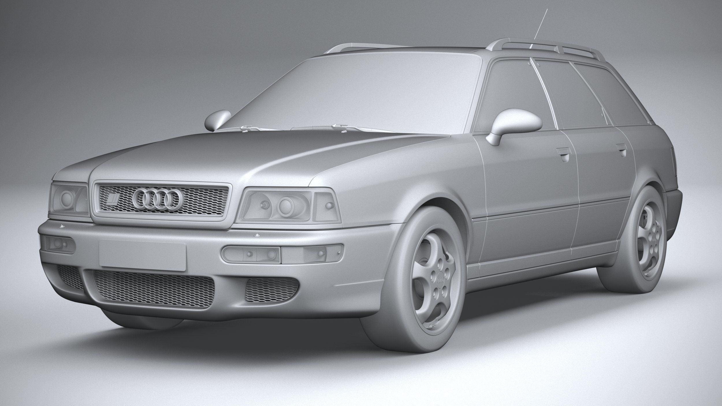 Audi RS2 Avant 1994 3D model_20