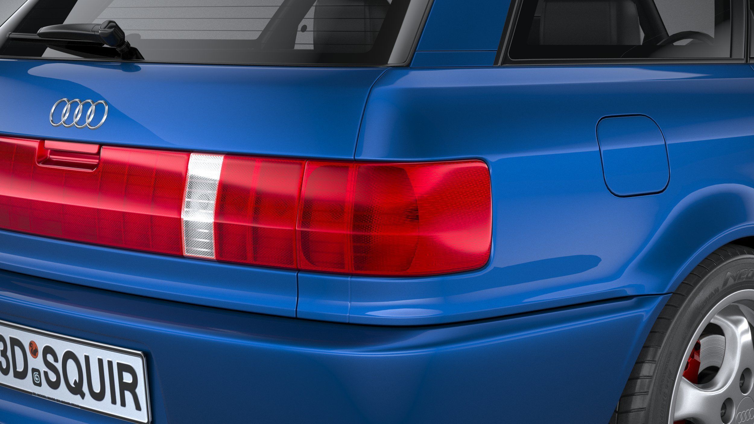 Audi RS2 Avant 1994 3D model_18