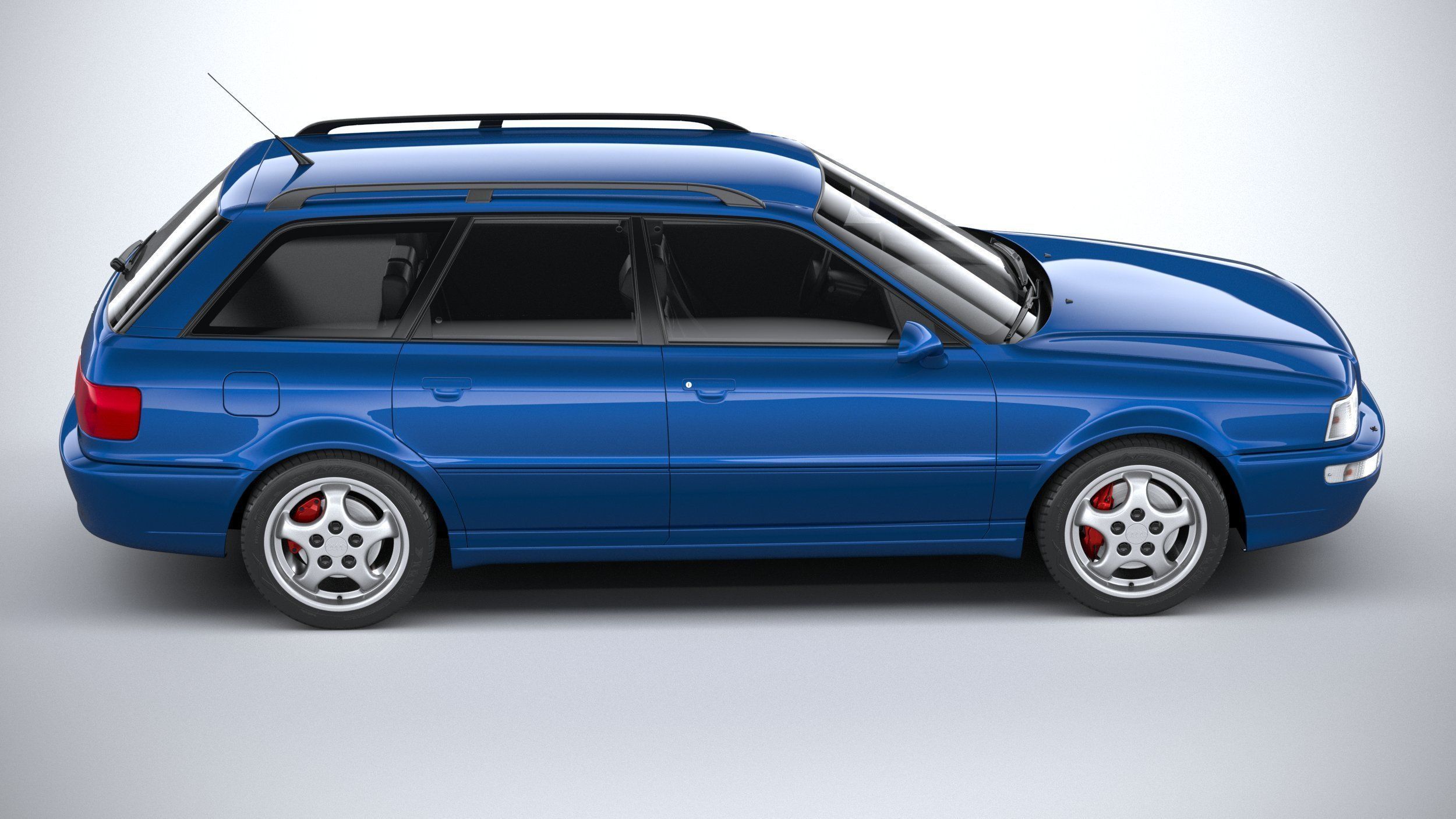 Audi RS2 Avant 1994 3D model_11