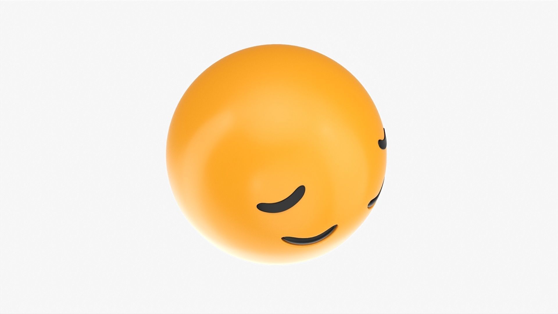 Emoji 038 Pensive 3D model_3