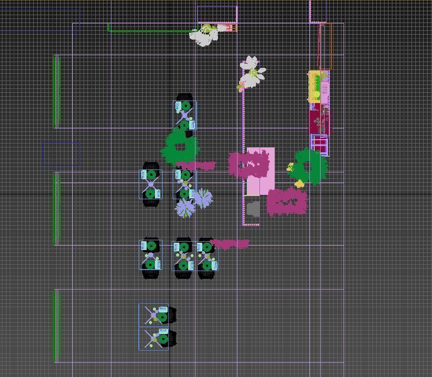 Prado Restaurant Lisbon 3D model_23