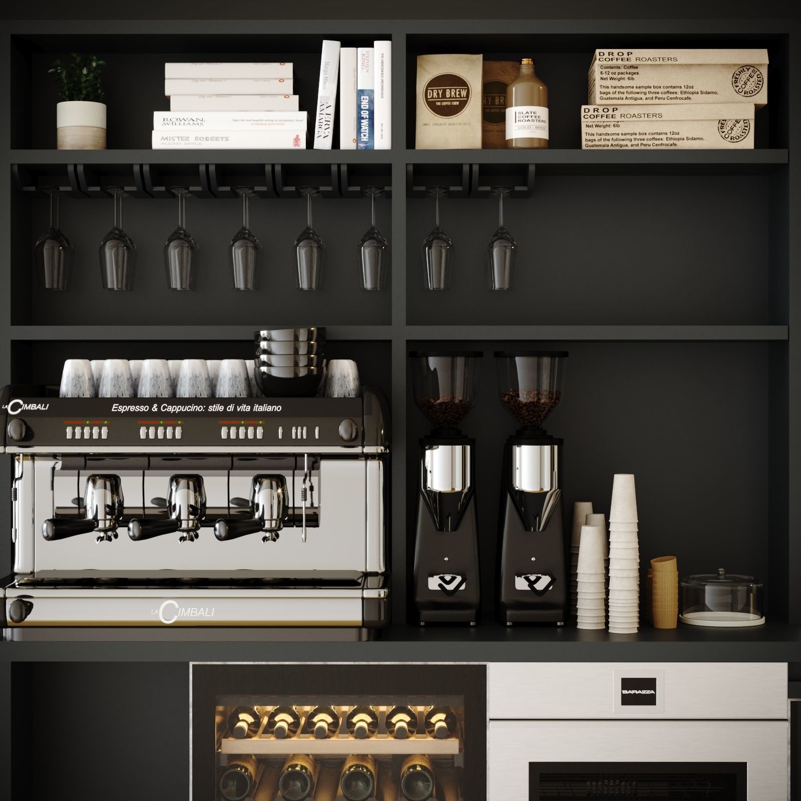 Prado Restaurant Lisbon 3D model_19