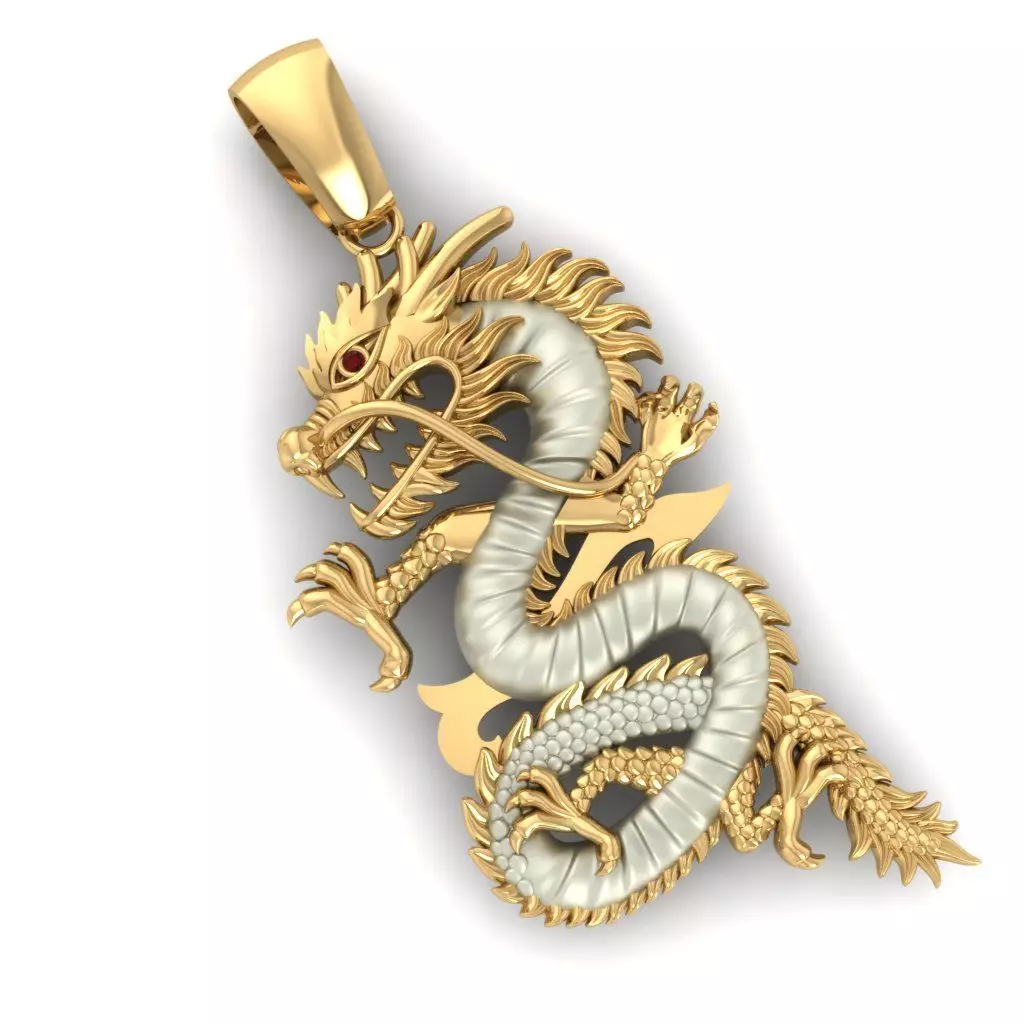 pedants dragon Free 3D print model
