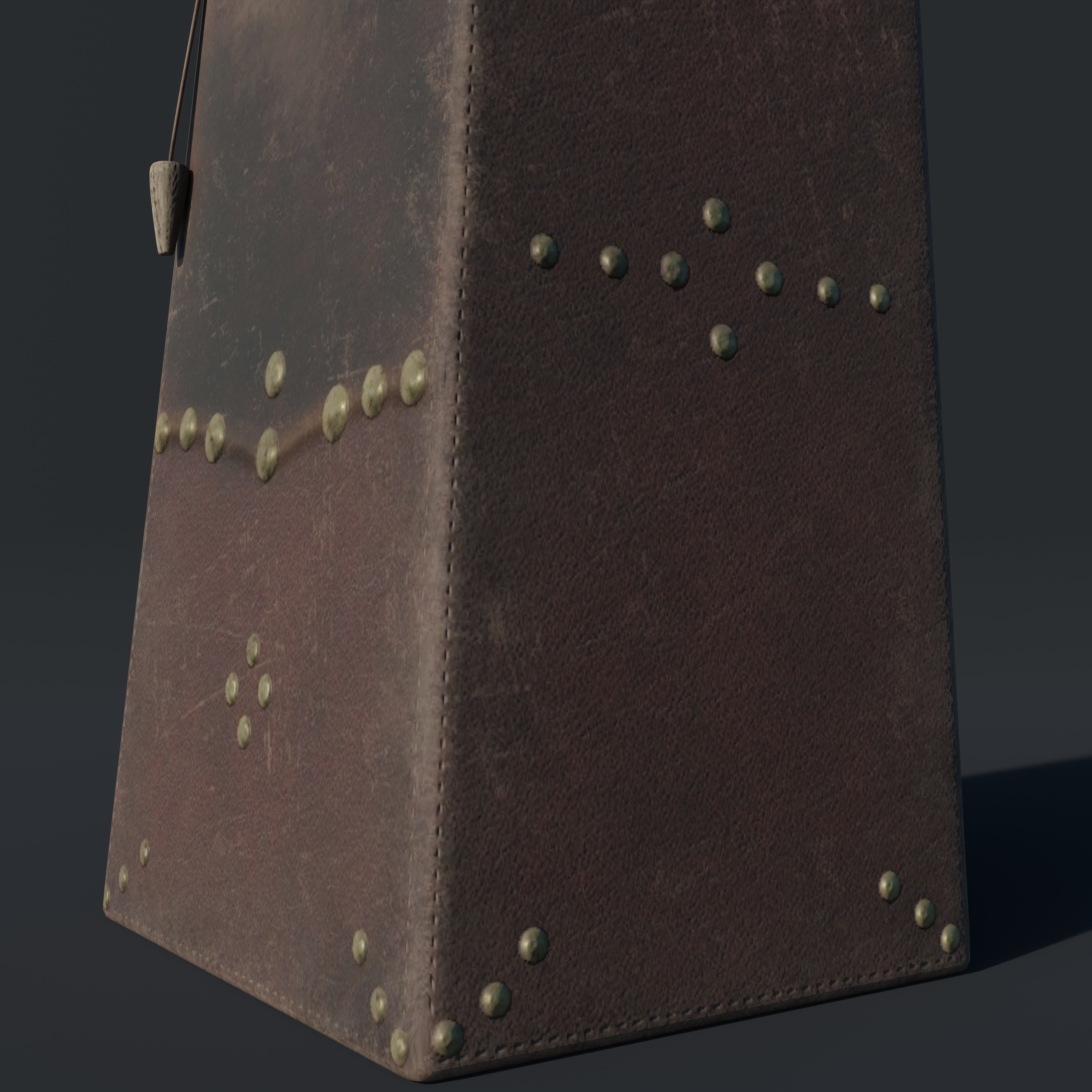 Carcaj - Aljaba Low-poly 3D model_2