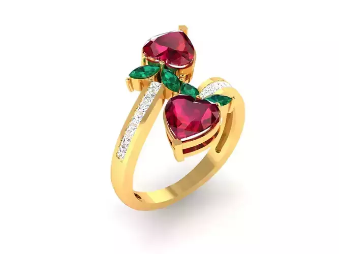 Women Ring 3D print model