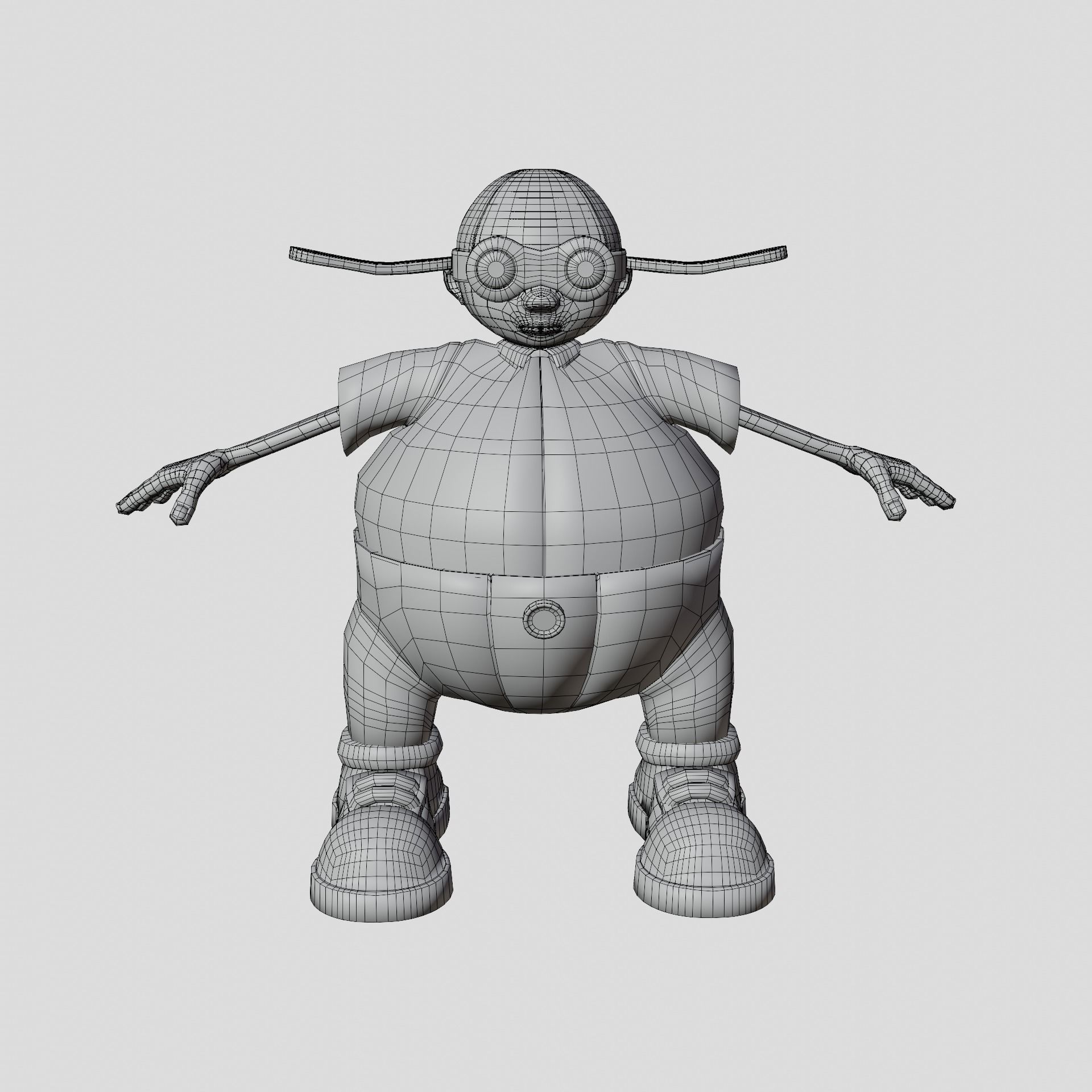 Male Character 3D model_11