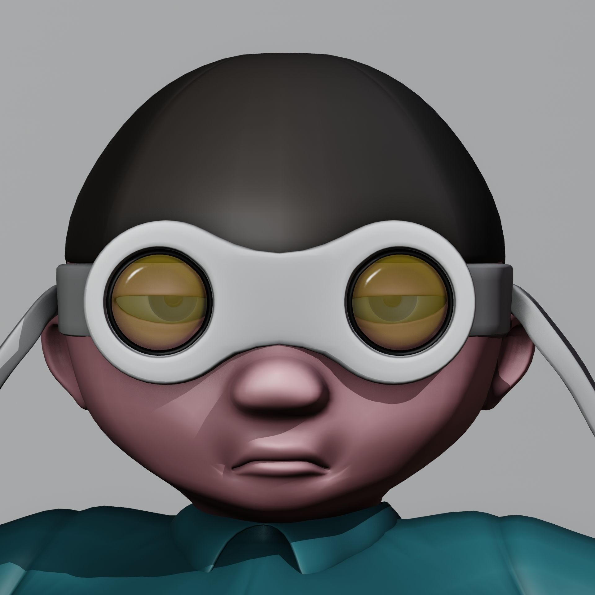 Male Character 3D model_4