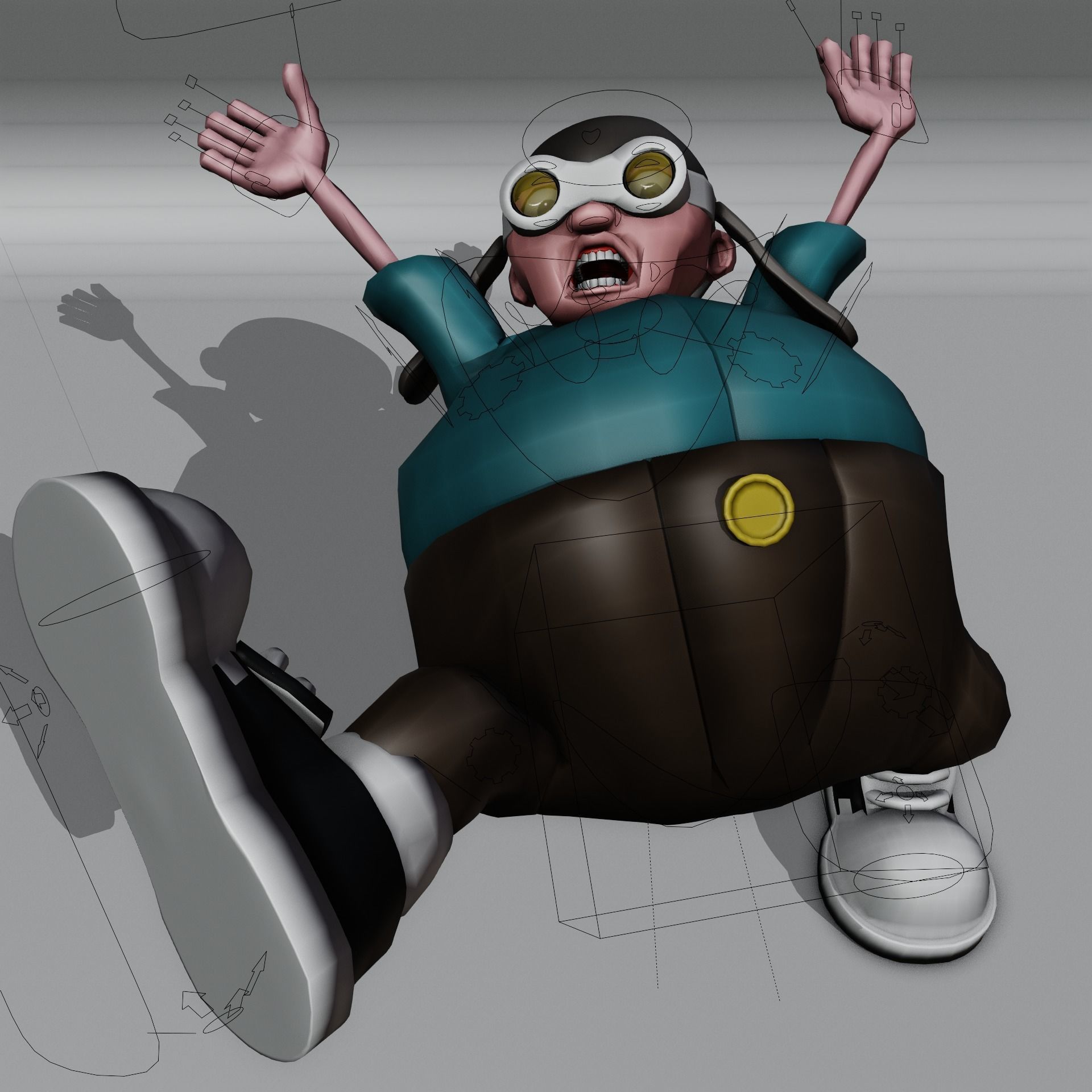 Male Character 3D model_9