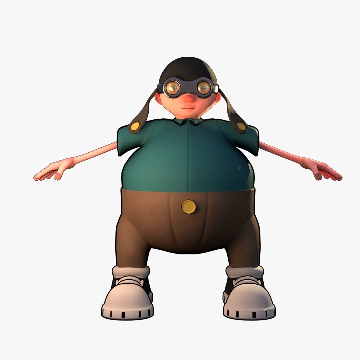 Male Character 3D model_10