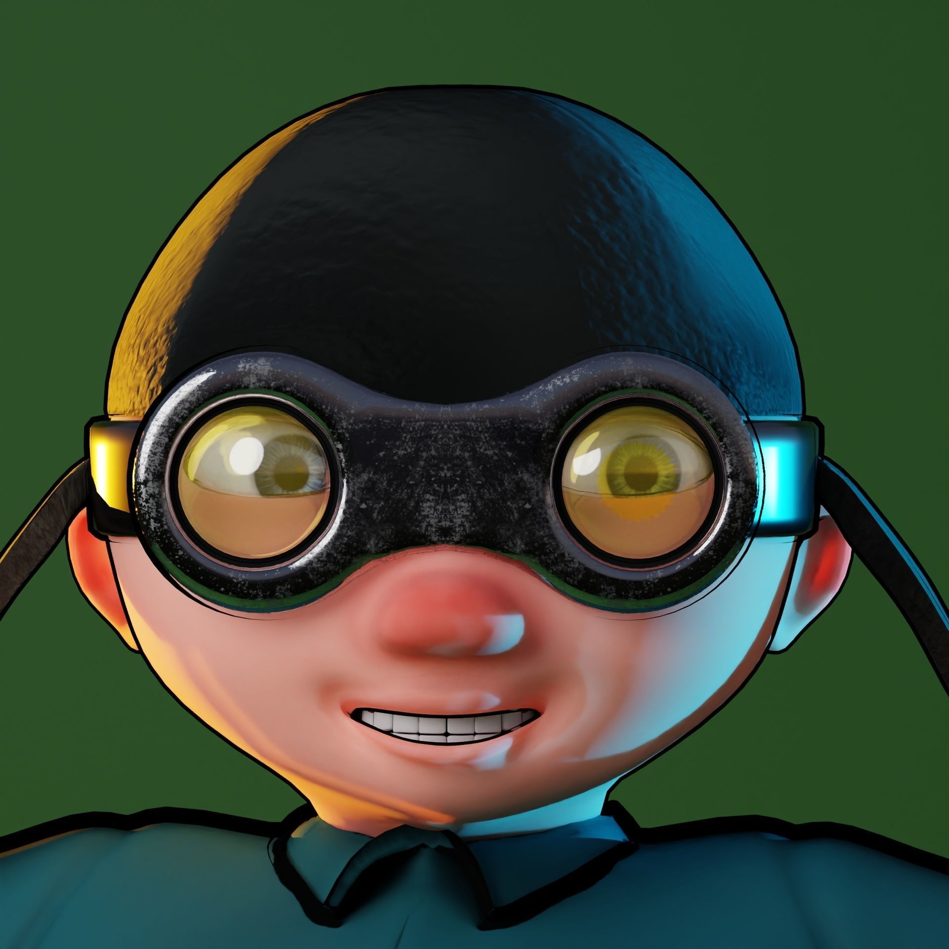 Male Character 3D model_3