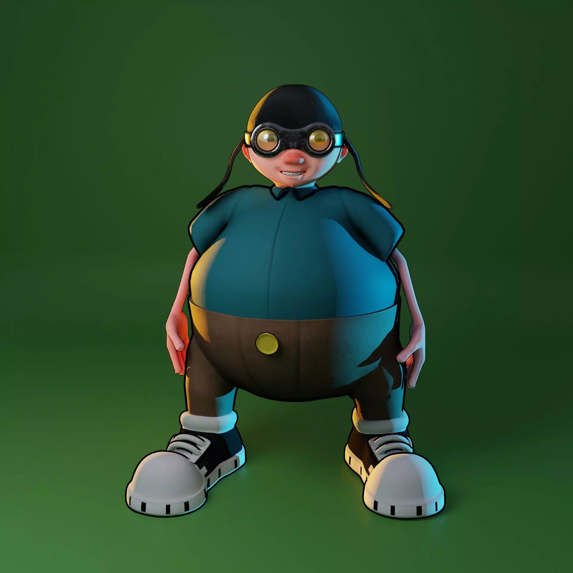 Male Character 3D model_0