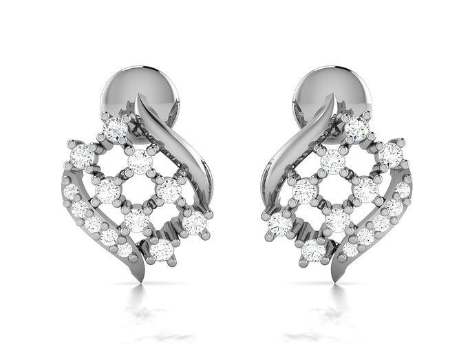 Women Earrings 3D print model