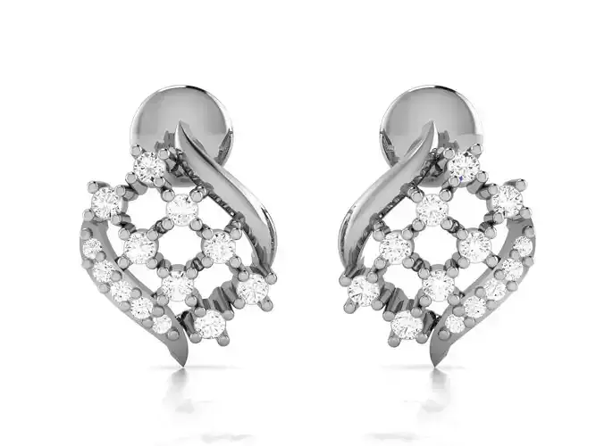 Women Earrings 3D print model