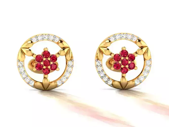 Women Earrings 3D print model