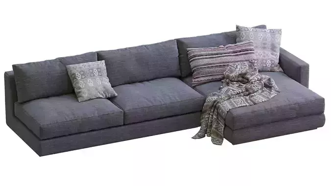 Ferlea Sofa Simple 3D model