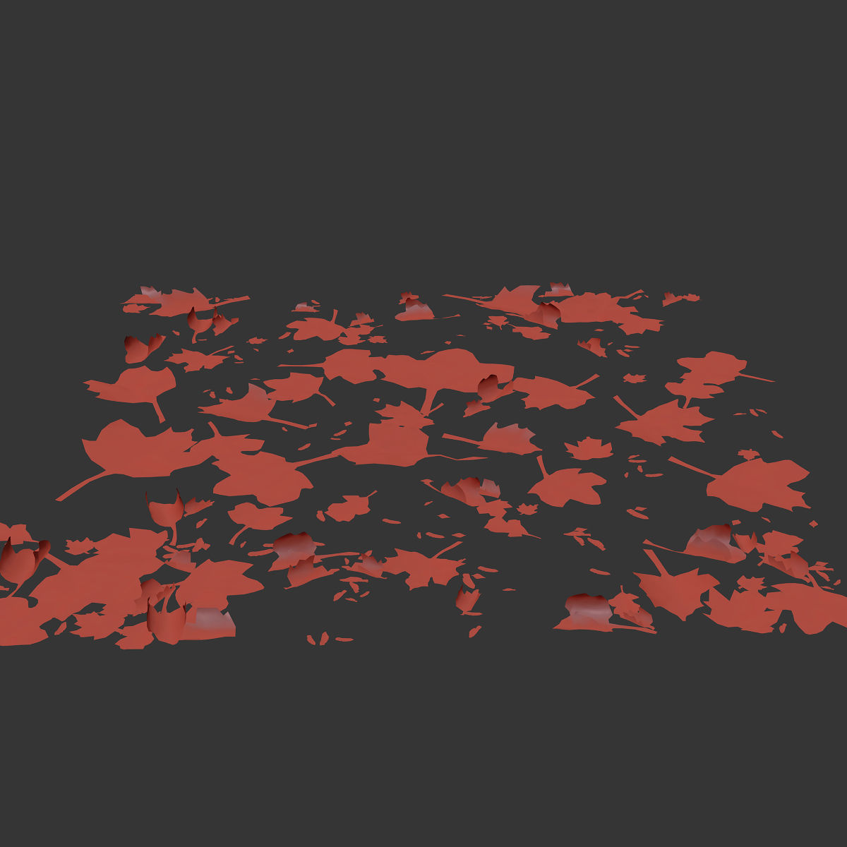 Autumn leaves 4 3D model_8