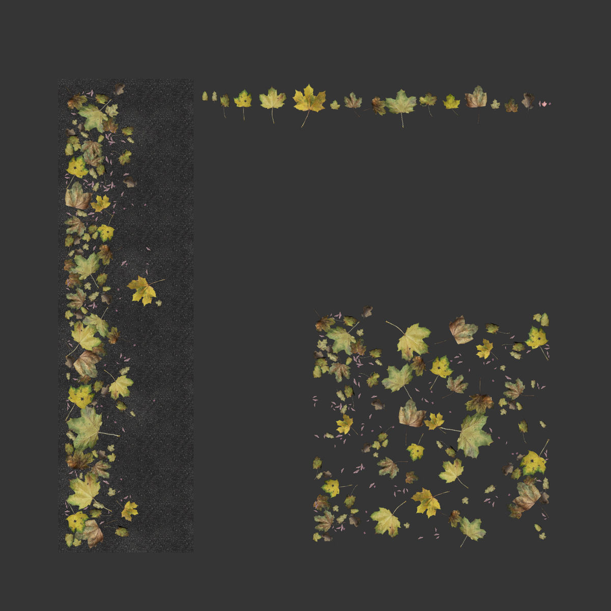 Autumn leaves 4 3D model_3