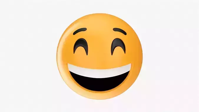 Emoji 046 Laughing with smiling eyes