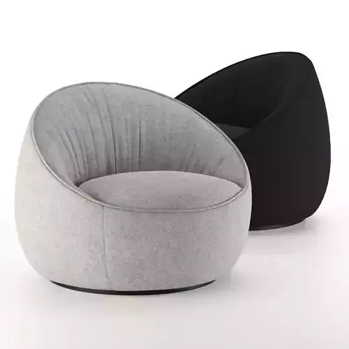 Moooi Hana Armchair 3D model