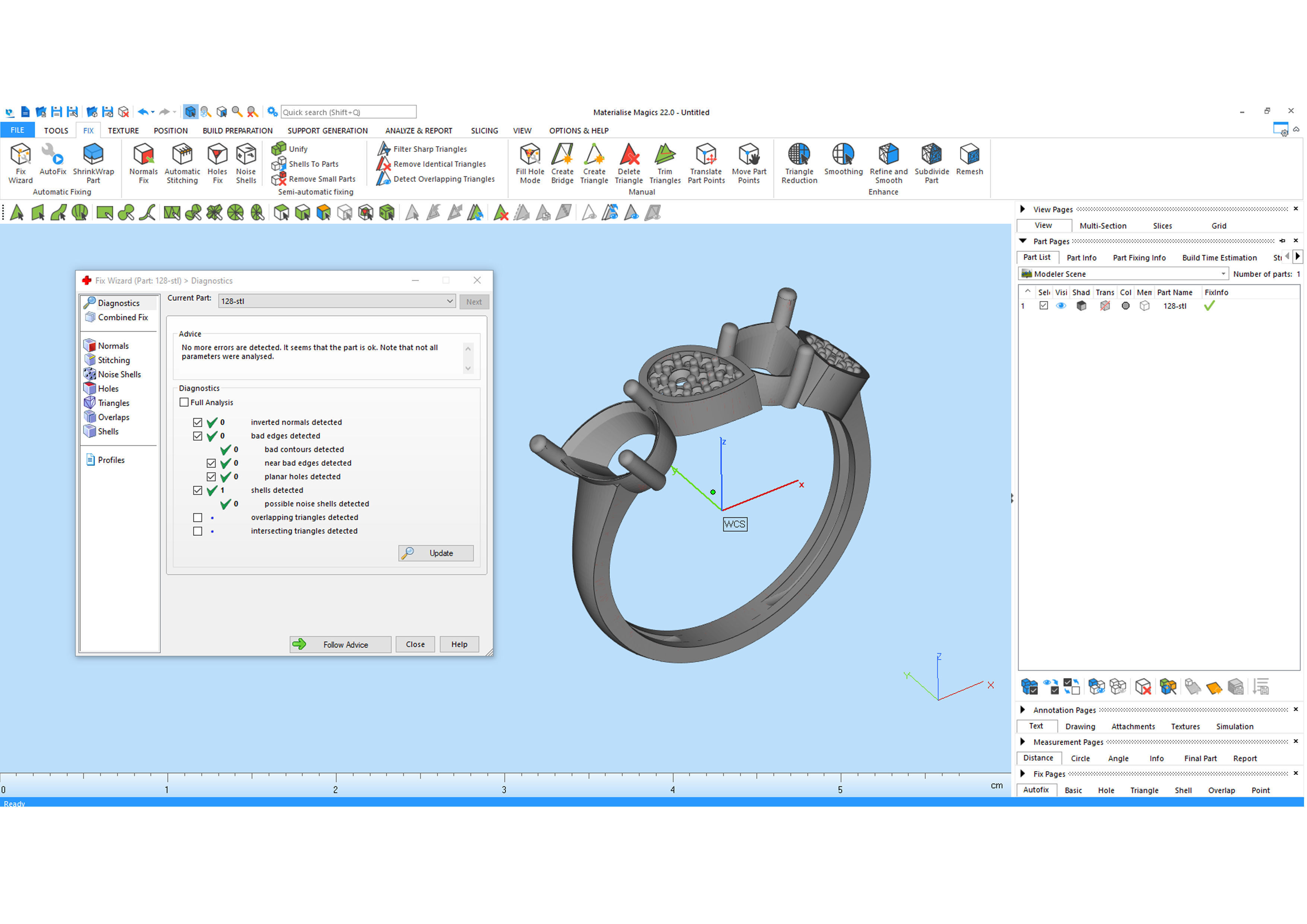 Pear ring 3D print model_12