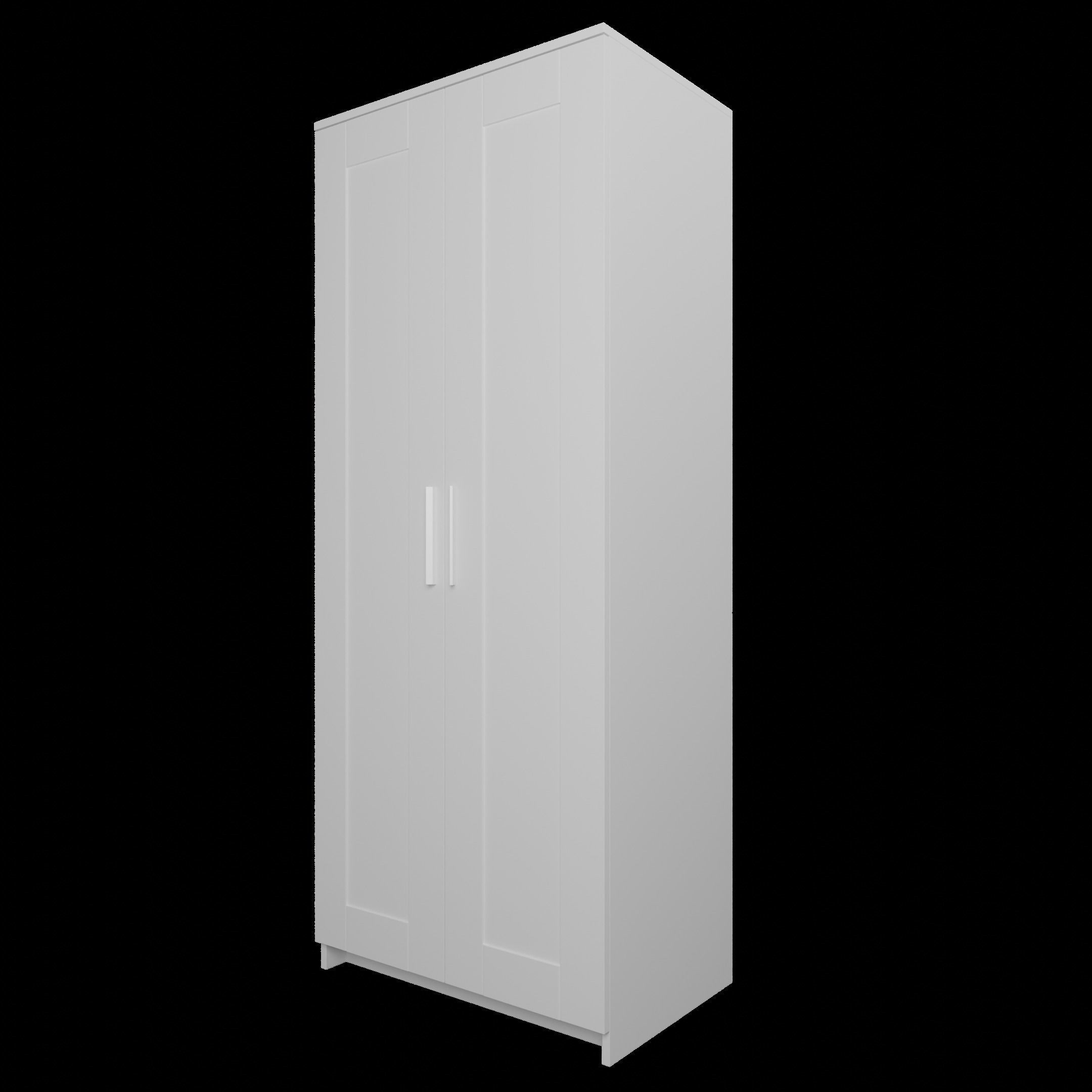  Ikea BRIMNES wardrobe Collections 3D model_4