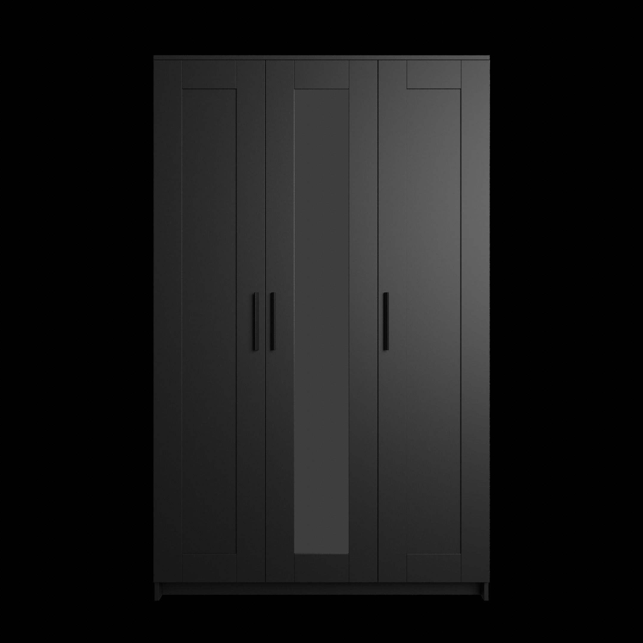  Ikea BRIMNES wardrobe Collections 3D model_13