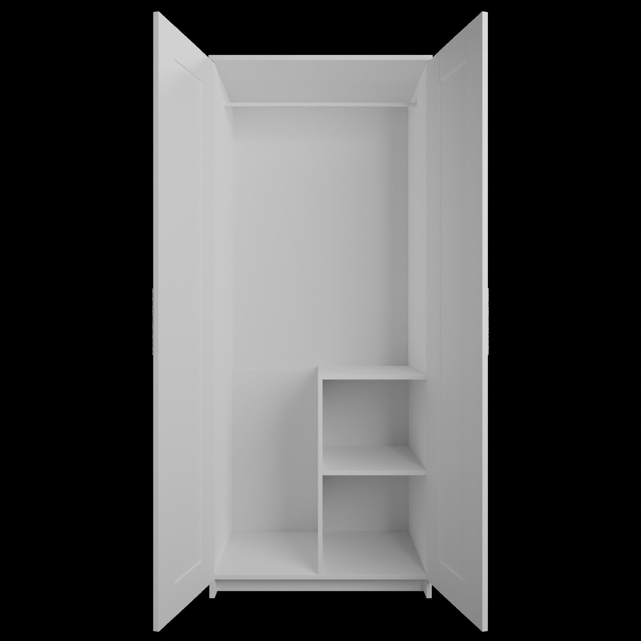  Ikea BRIMNES wardrobe Collections 3D model_5