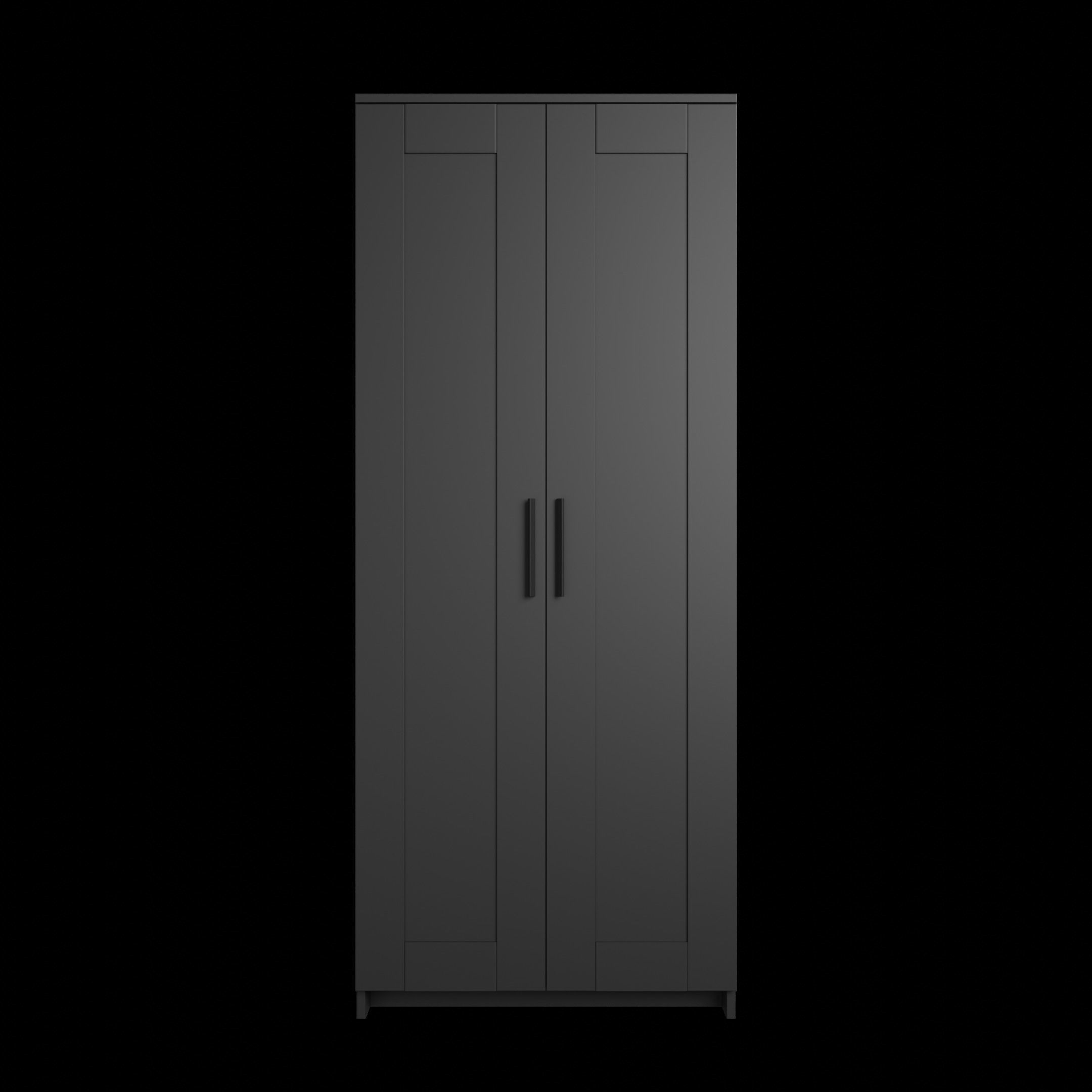  Ikea BRIMNES wardrobe Collections 3D model_6
