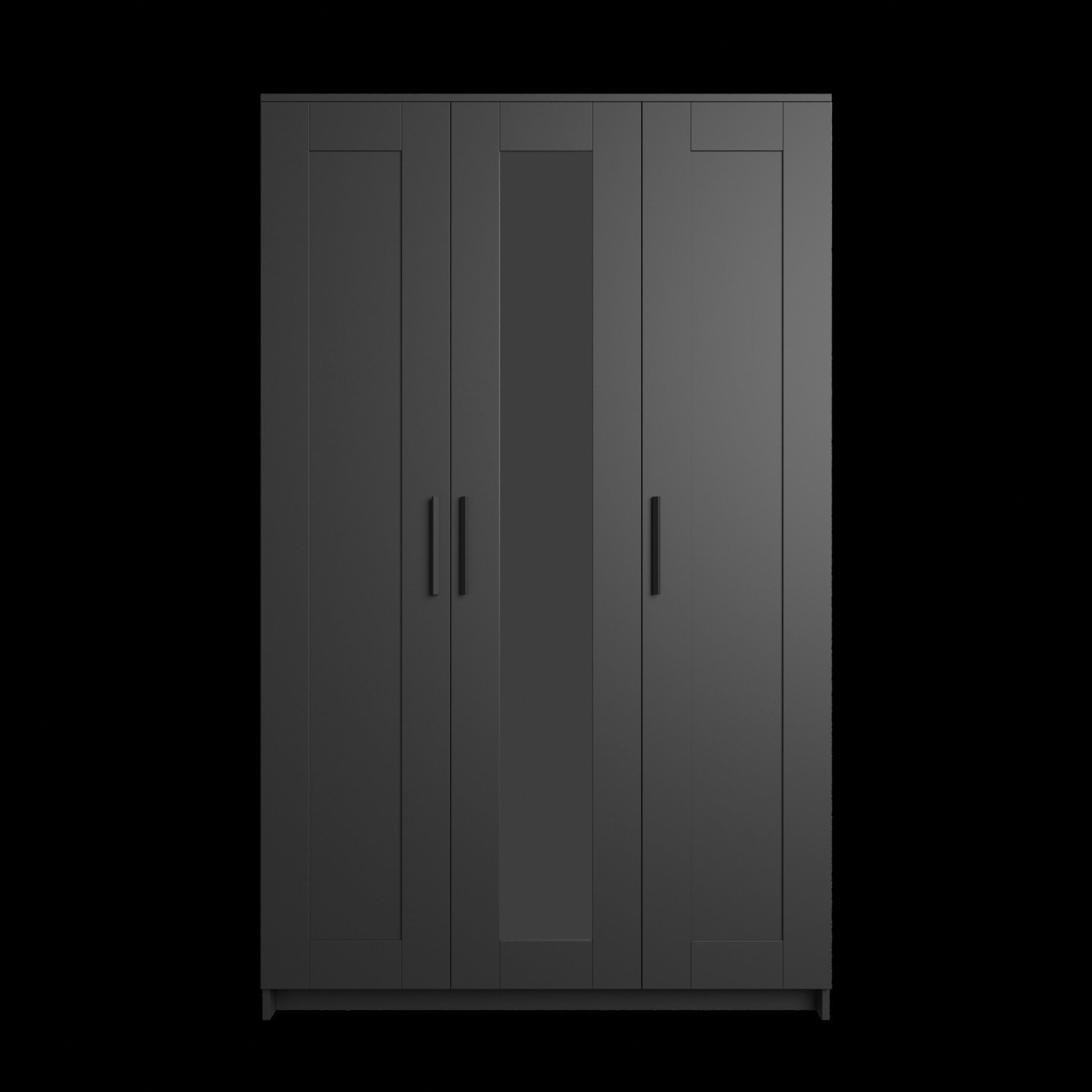  Ikea BRIMNES wardrobe Collections 3D model_12