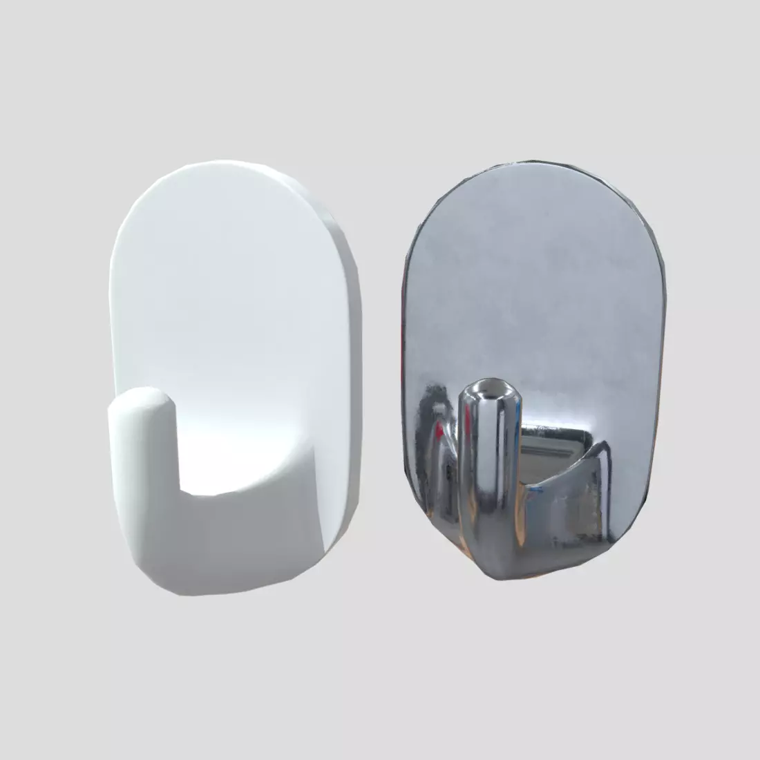 CC0 - Coat Hook 4 Free low-poly 3D model