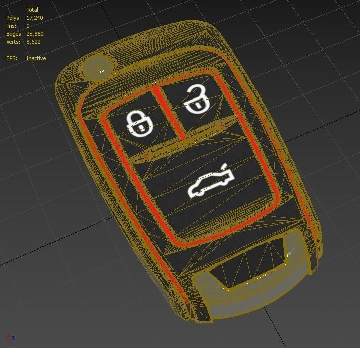 Car key Model 1 3D model_11