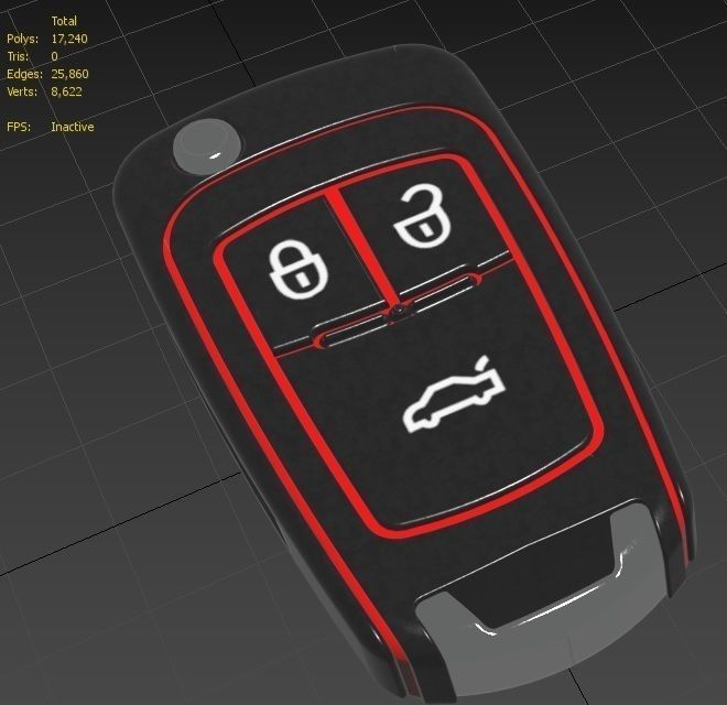Car key Model 1 3D model_22