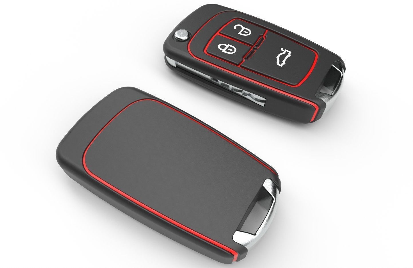 Car key Model 1 3D model_4