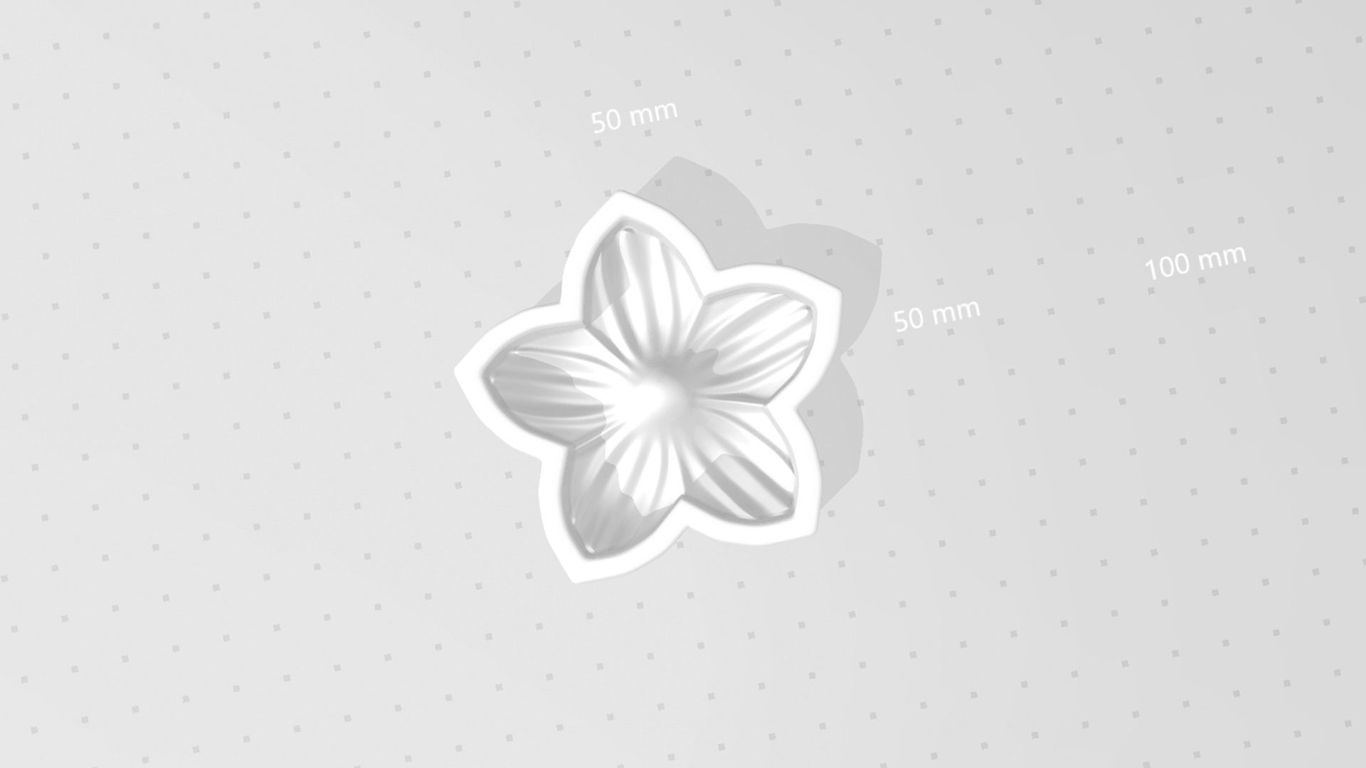 North Star Flower - Molding Arrangement EVA Foam Craft 3D print model_16