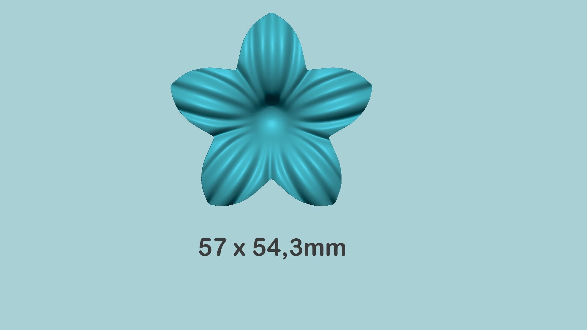 North Star Flower - Molding Arrangement EVA Foam Craft 3D print model_19