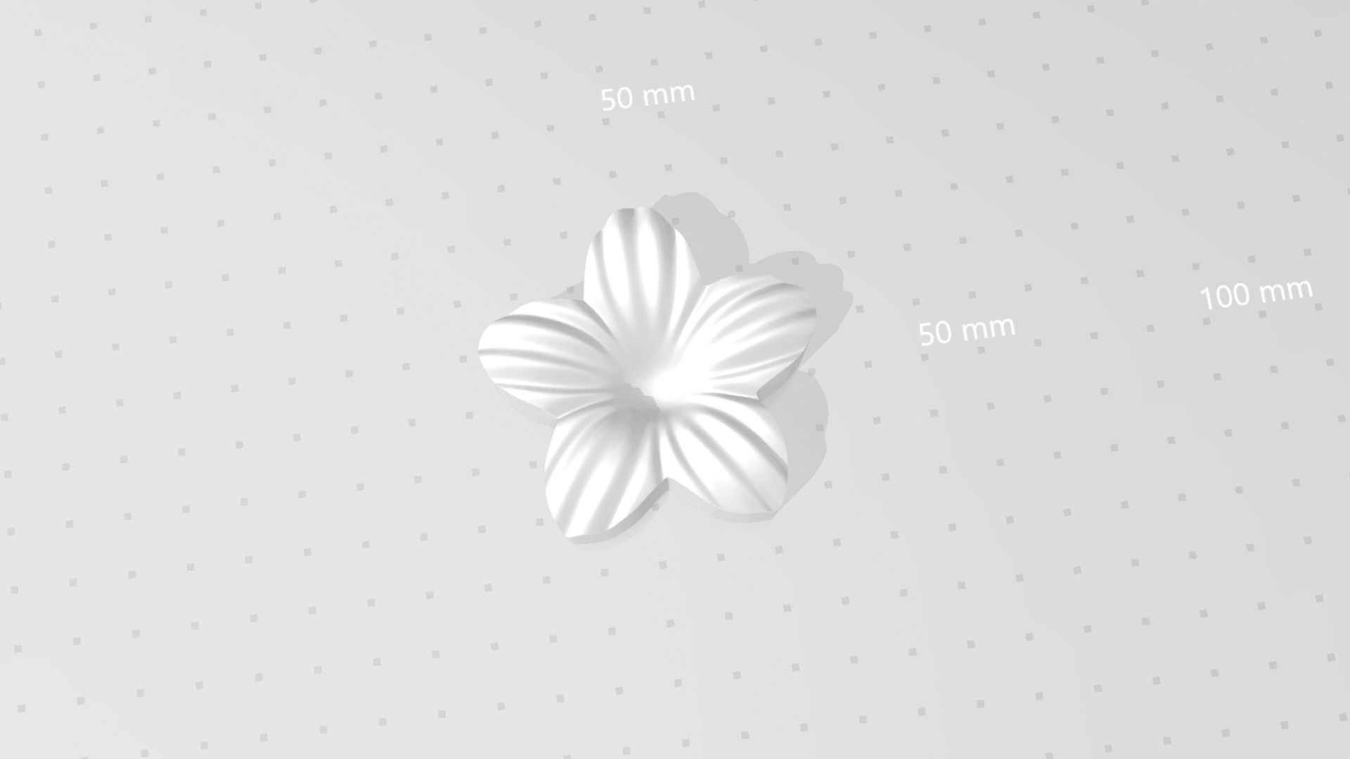 North Star Flower - Molding Arrangement EVA Foam Craft 3D print model_13