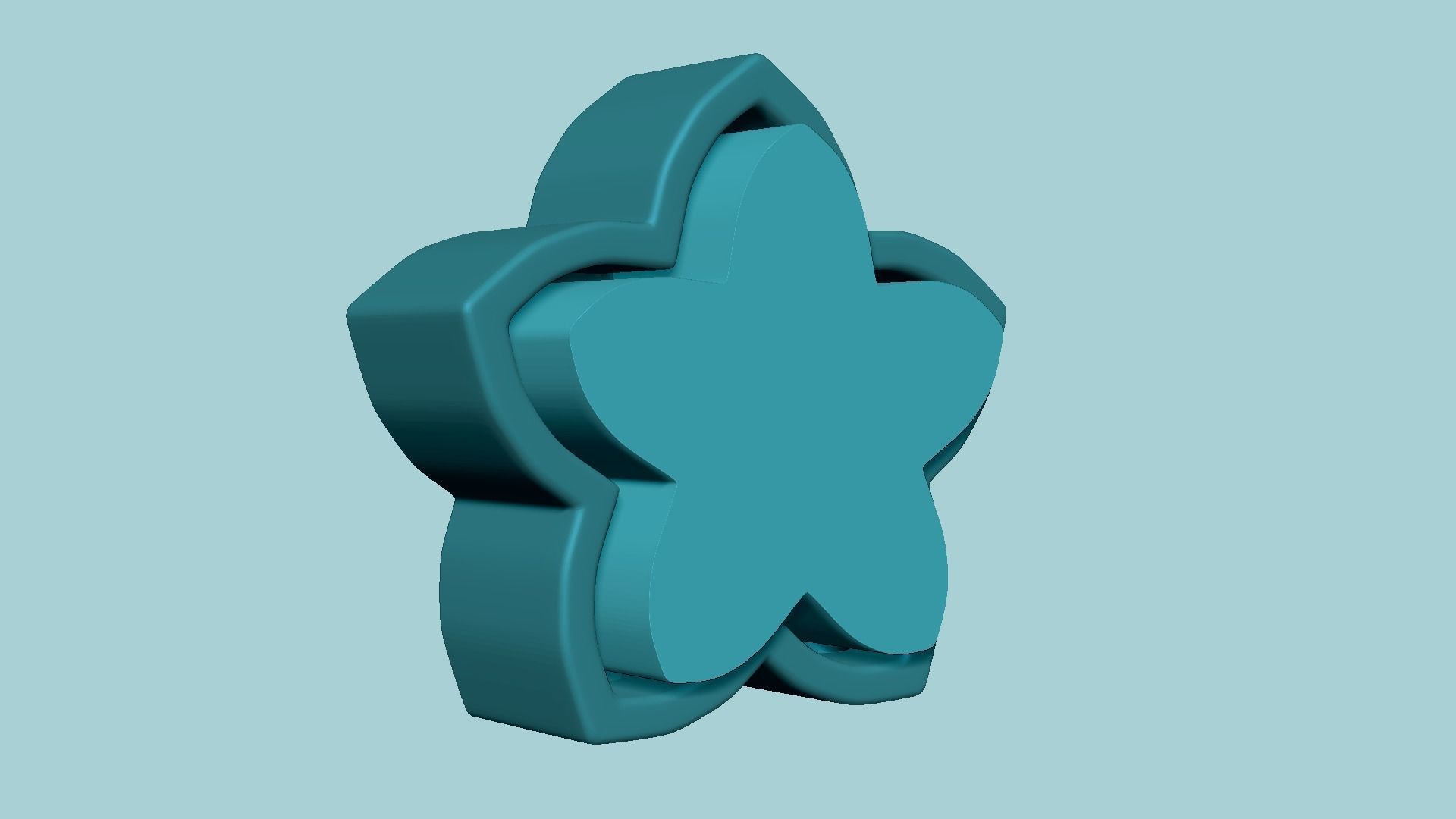 North Star Flower - Molding Arrangement EVA Foam Craft 3D print model_10