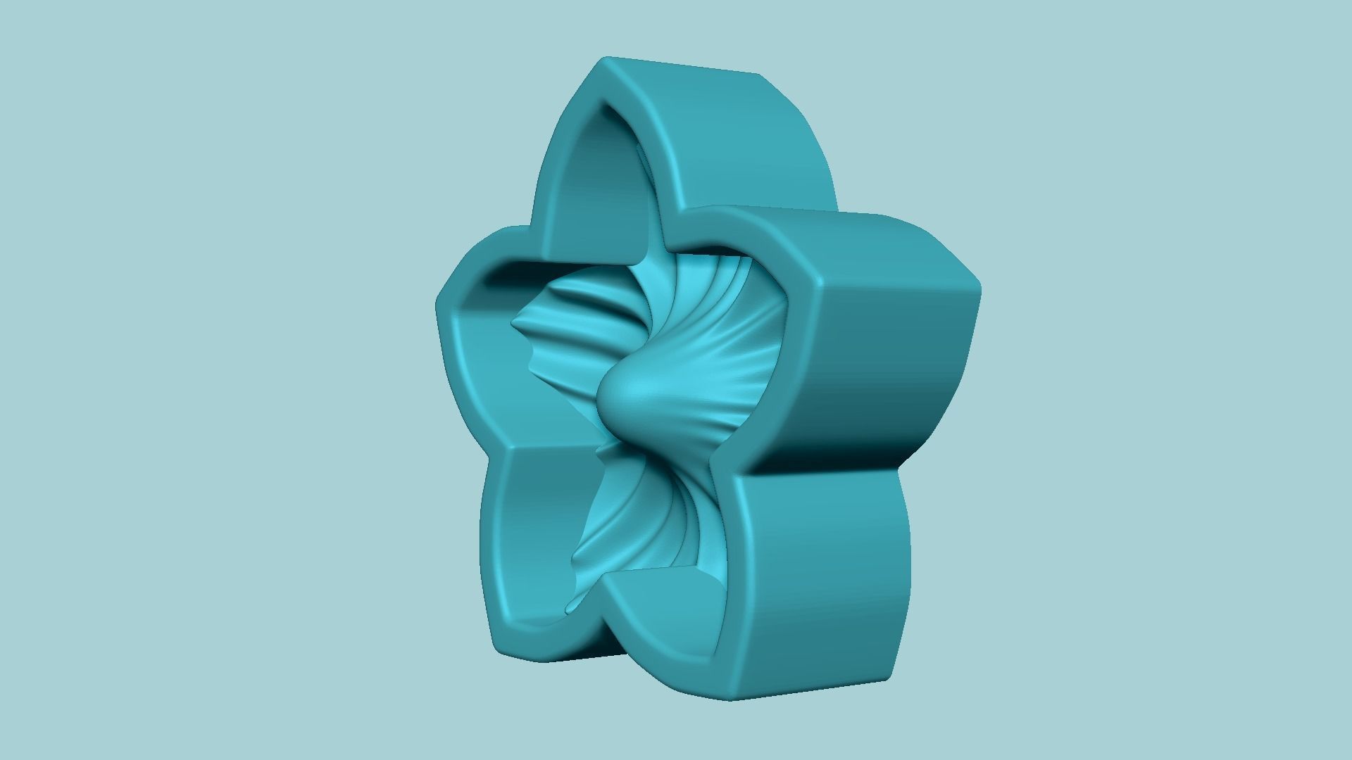 North Star Flower - Molding Arrangement EVA Foam Craft 3D print model_8