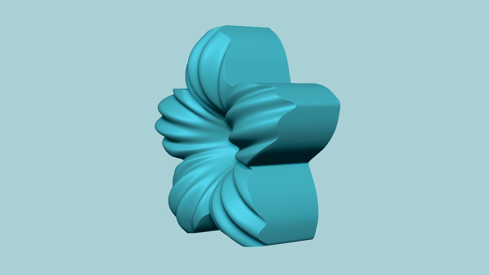 North Star Flower - Molding Arrangement EVA Foam Craft 3D print model_4