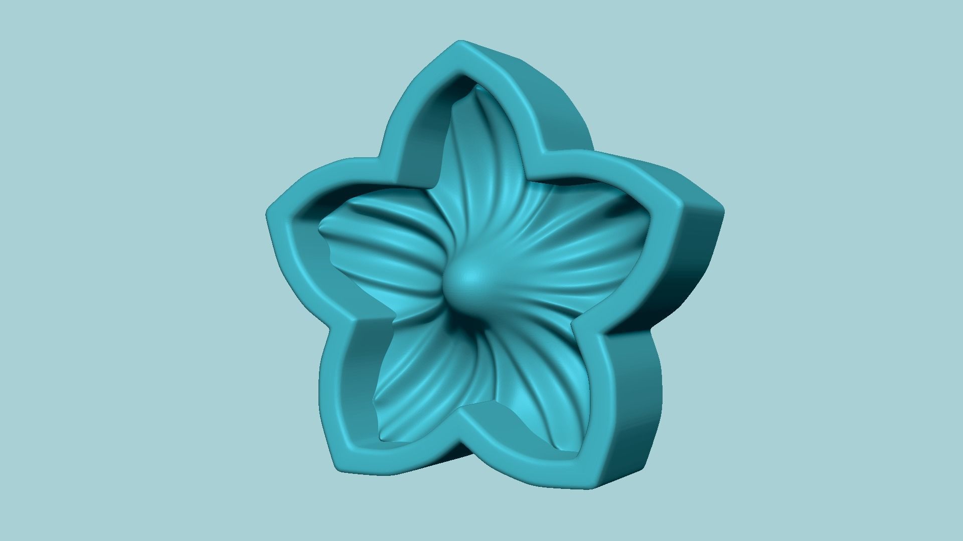 North Star Flower - Molding Arrangement EVA Foam Craft 3D print model_7